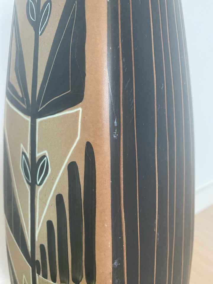 Vase, Keramik, 70 år gl.