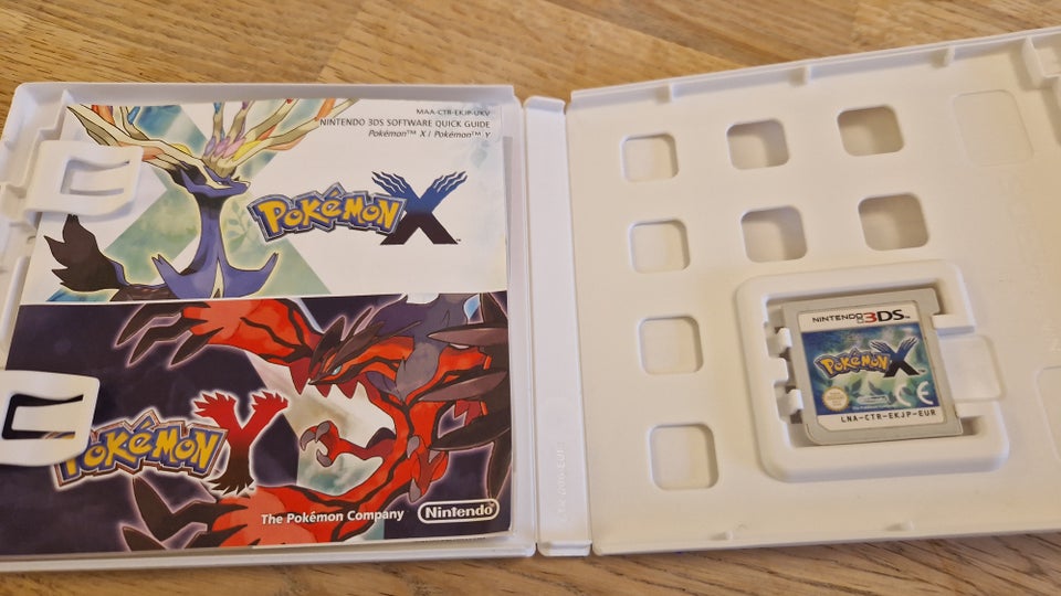 Pokemon X til 3ds, Nintendo 3DS,