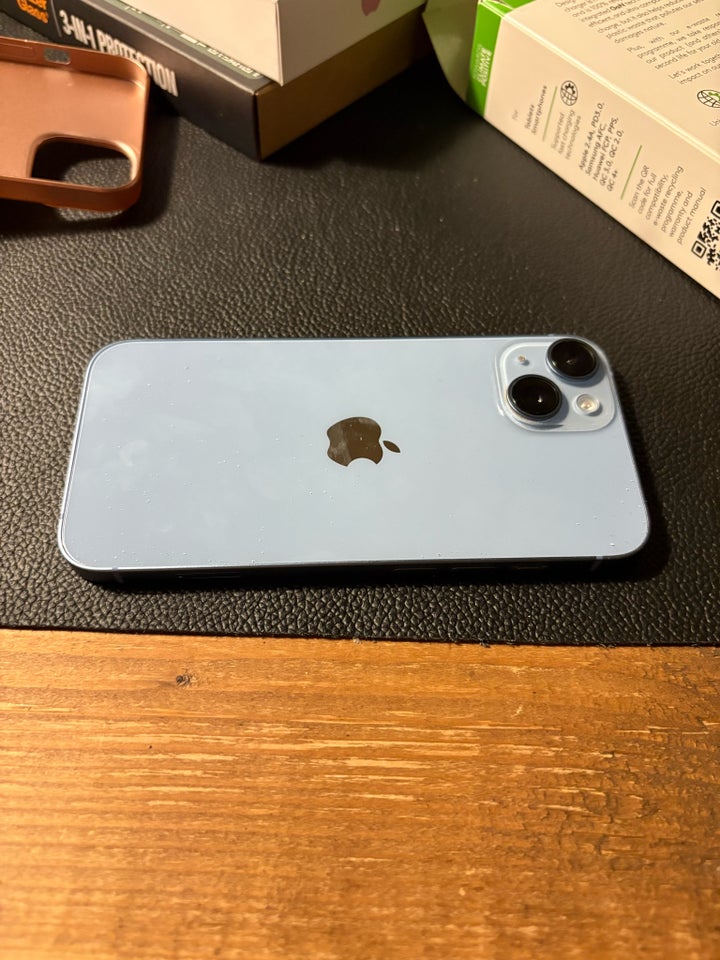 iPhone 14, 128 GB, blå