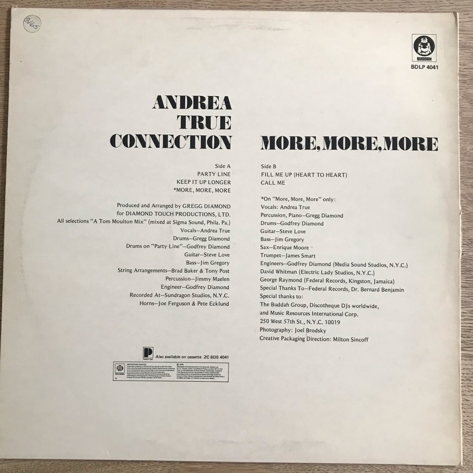 LP Andrea True Connection More