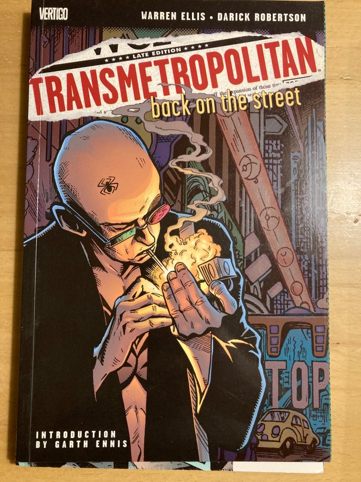 Transmetropolitan, Warren Ellis,