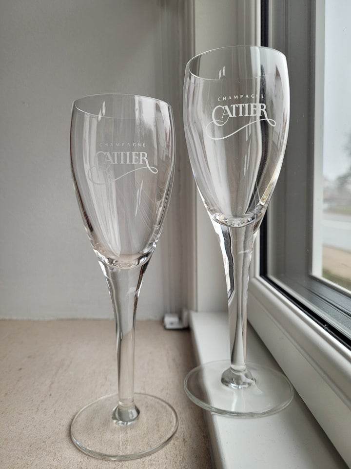 Glas Champagneglas CATTIER