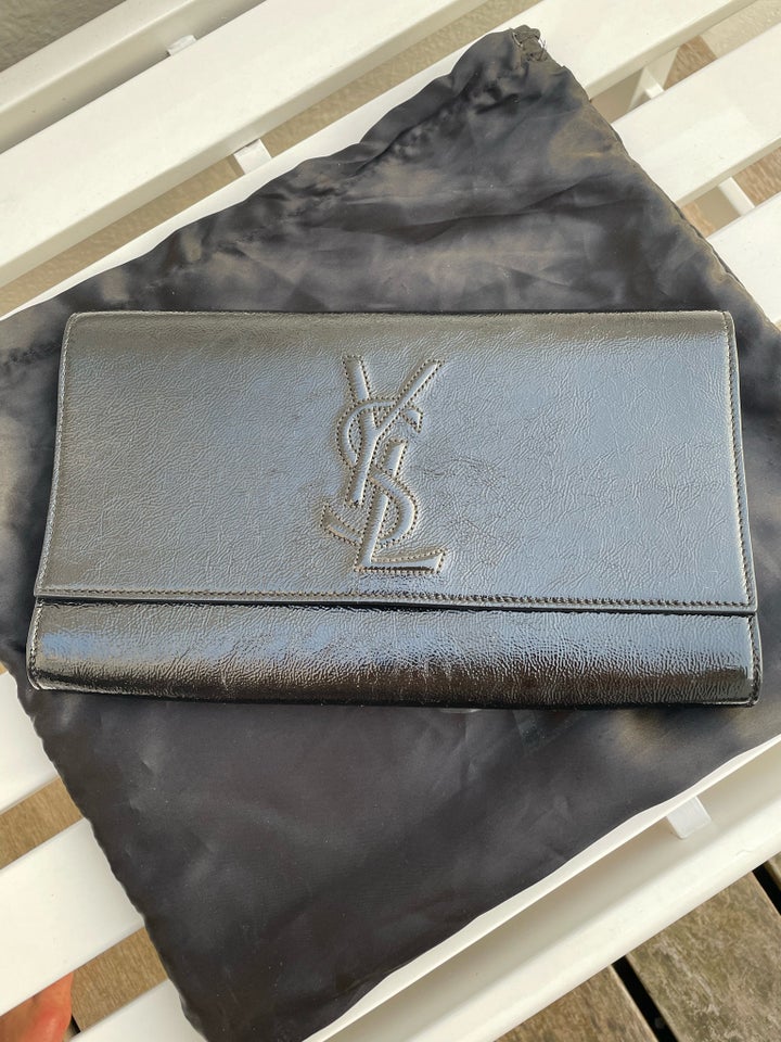 Clutch, Yves Saint Laurent, læder