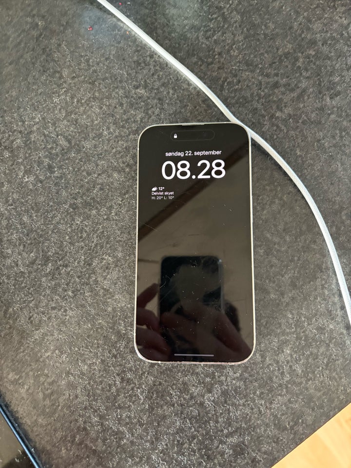 iPhone 14 Pro 128 GB hvid