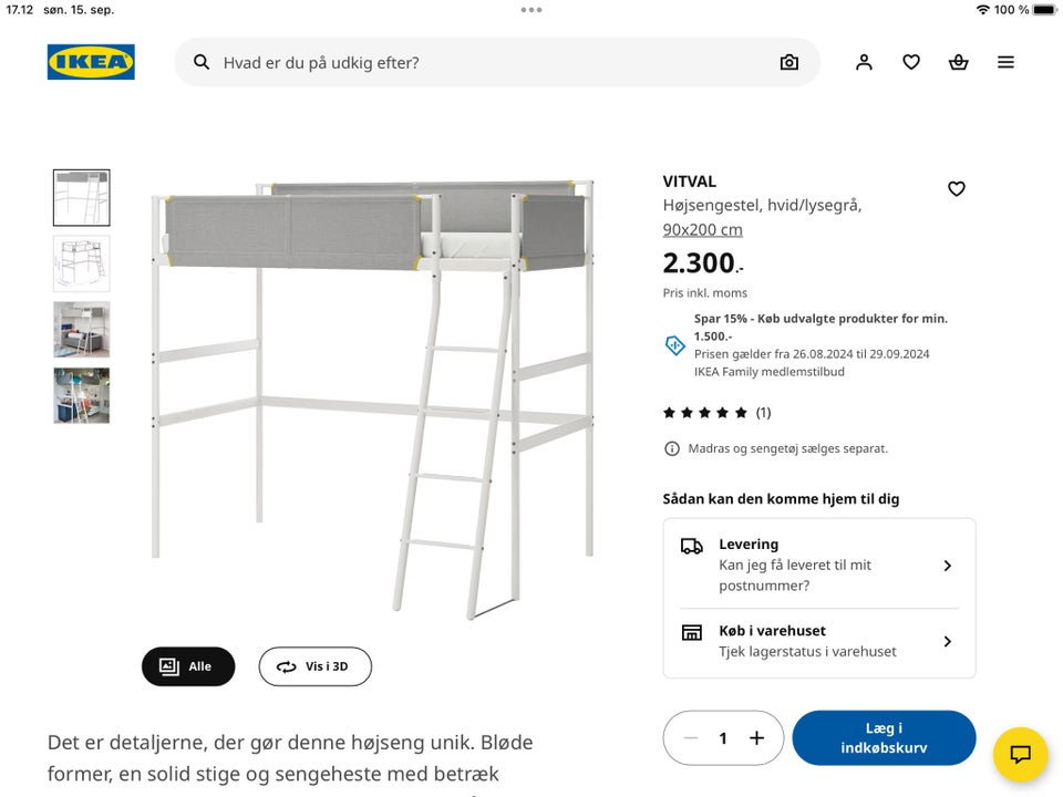 Etageseng Ikea