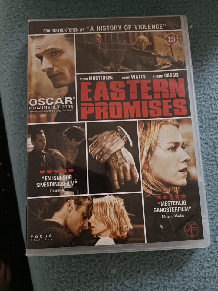 Eastern promises DVD action