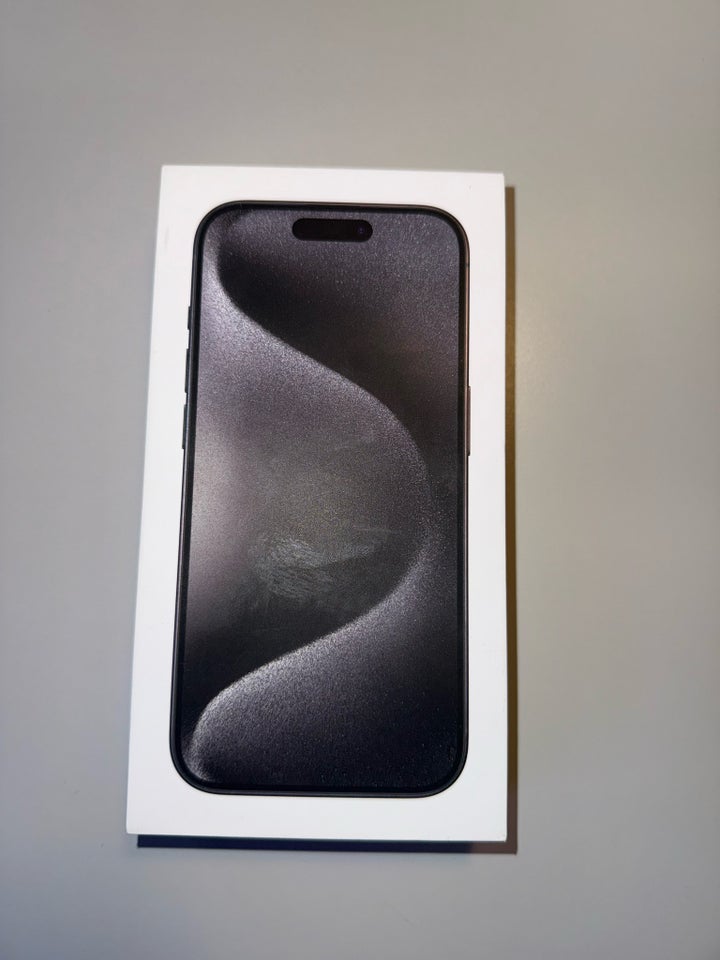 iPhone 15 Pro, 512 GB, sort