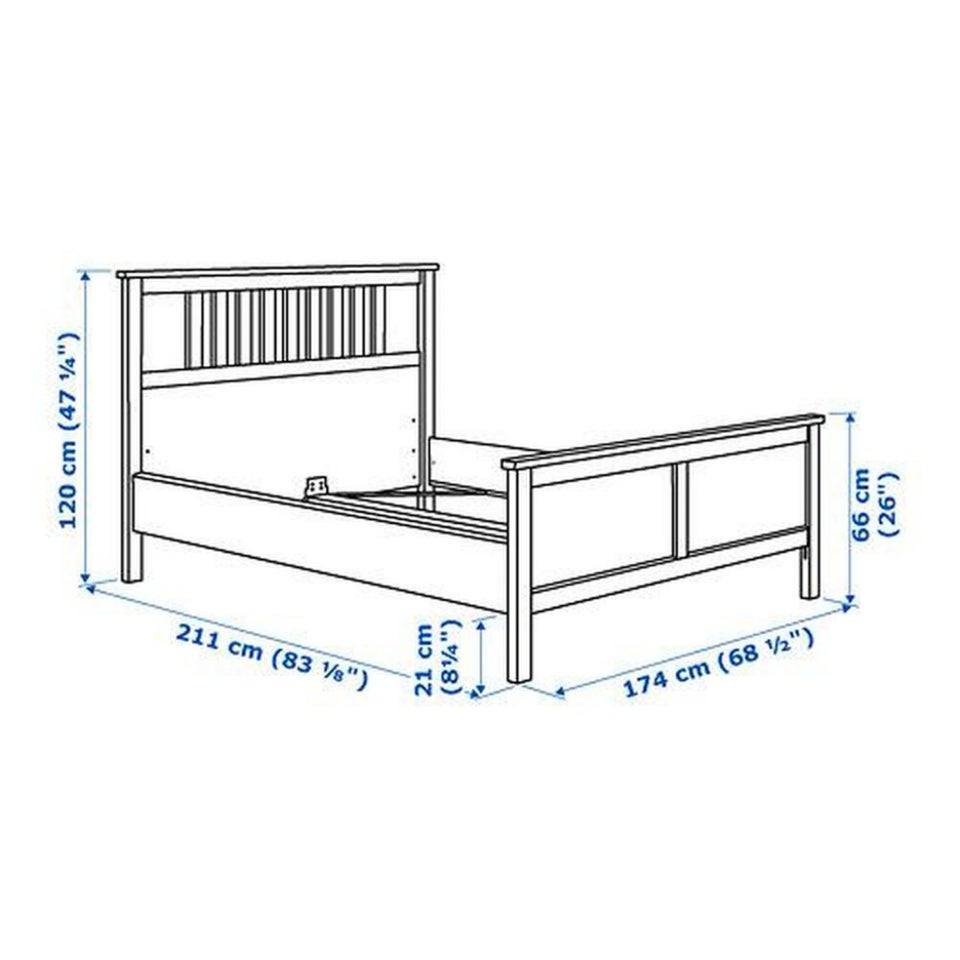 Dobbeltseng Ikea b: 180 l: 200