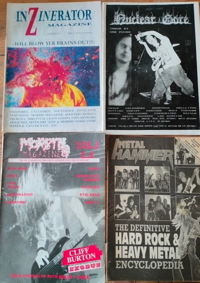 Metal zines, Metal zines, Magasin