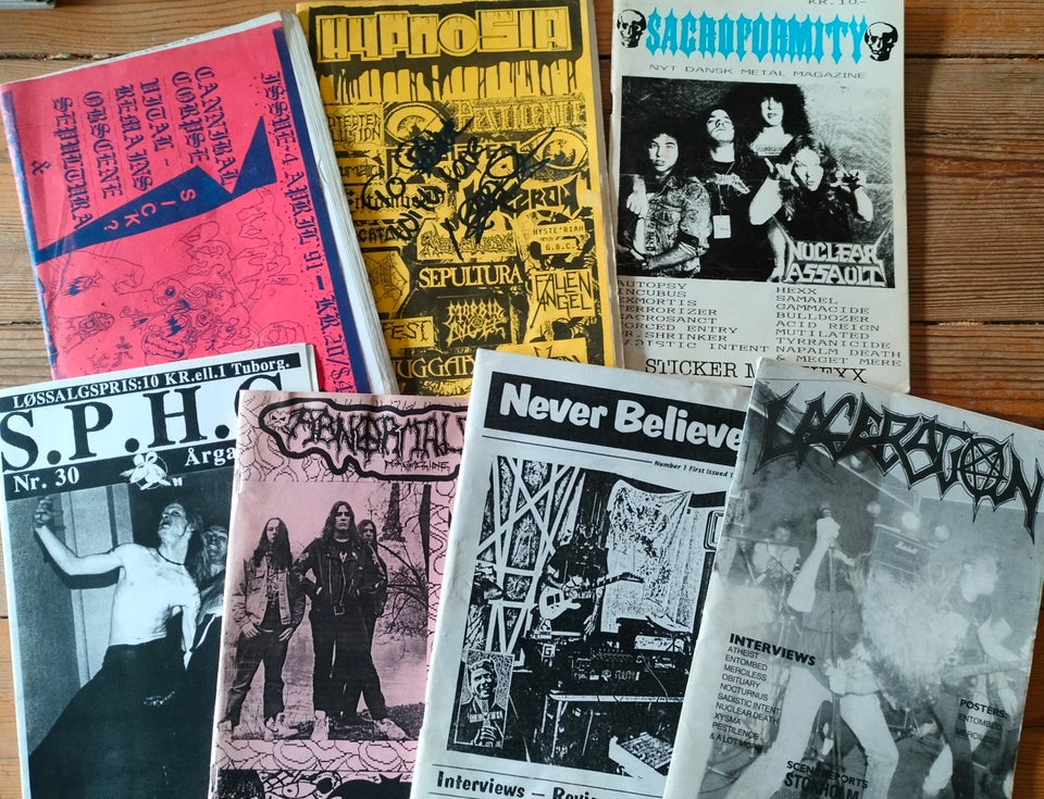 Metal zines, Metal zines, Magasin