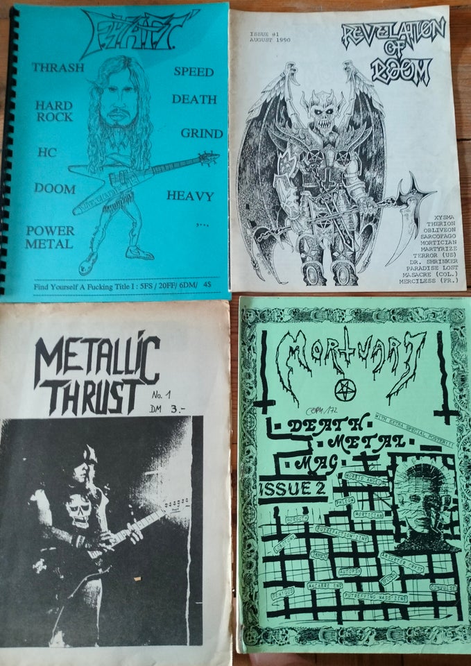 Metal zines, Metal zines, Magasin