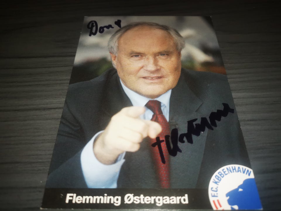 Autografer, Flemming Østergaard