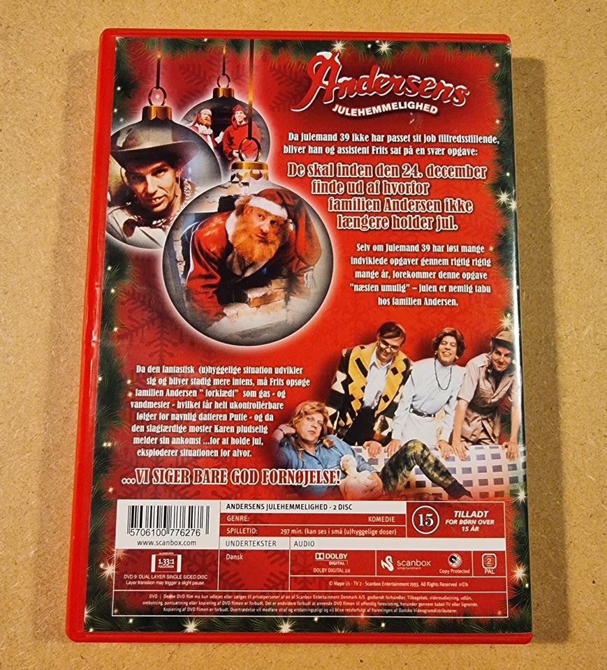 Andersens Julehemmelighed, DVD,