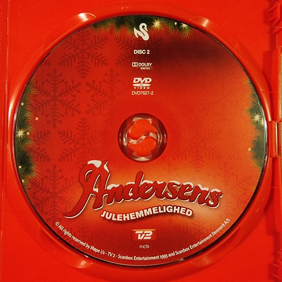 Andersens Julehemmelighed, DVD,