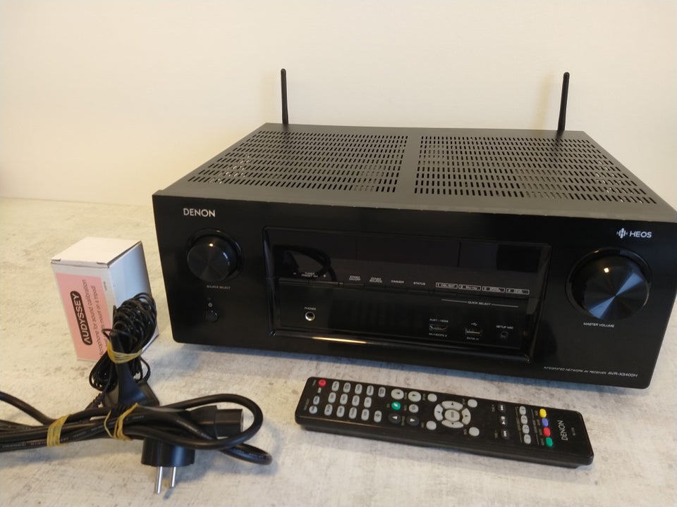 Receiver, Denon, AVR-X3400H