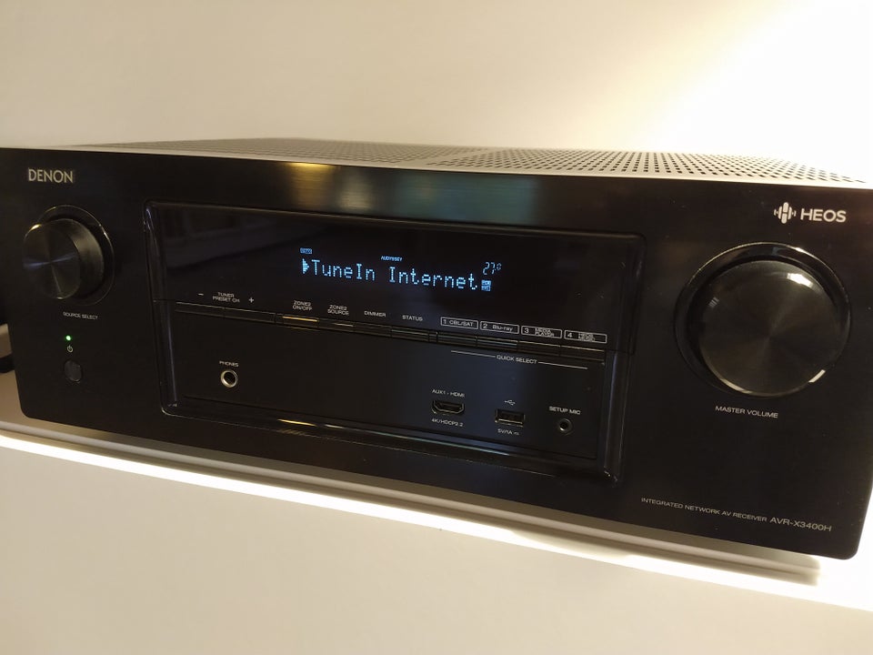 Receiver, Denon, AVR-X3400H