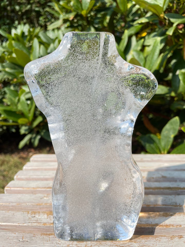 Glas torso fra Bergdala Bergdala