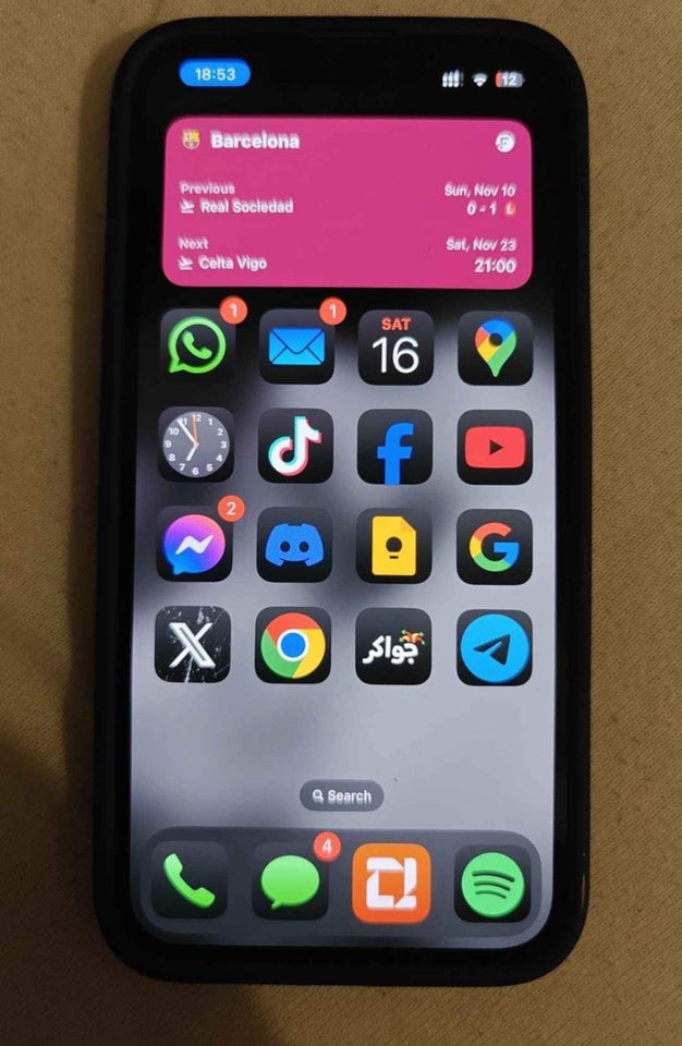 iPhone 14, 128 GB, blå