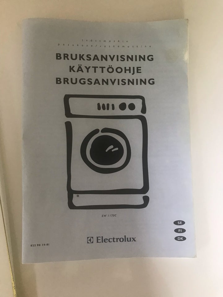 Electrolux vaskemaskine