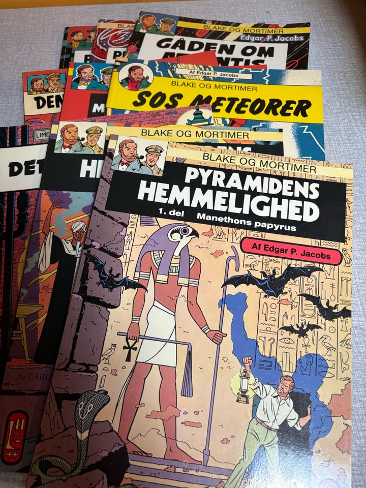 Blake og Mortimer alle bd, Jacobs,