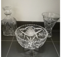 Glas, Vase, skål og karaffel