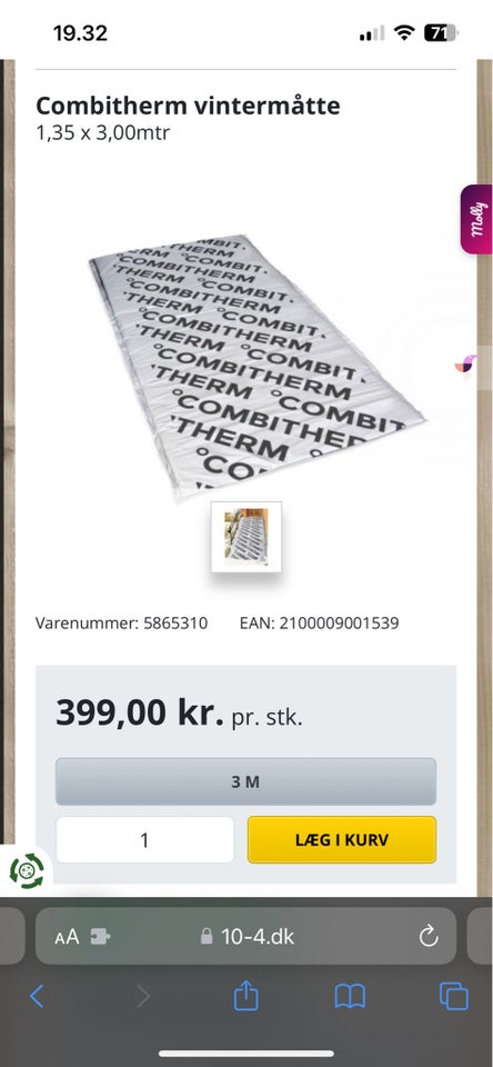 Combitherm vintermåtter