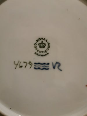 Porcelæn Platte Royal