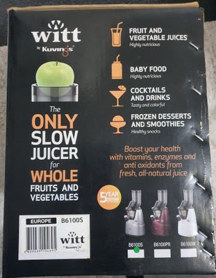 Slow juicer Witt