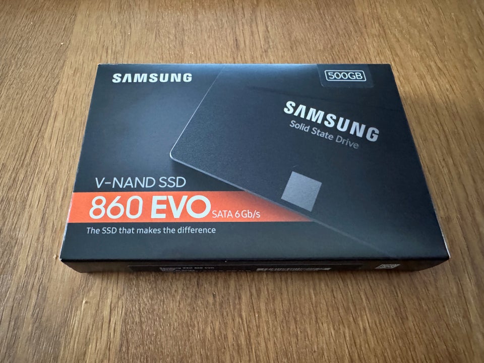 Samsung 2,5" SSD, 500 GB, Perfekt