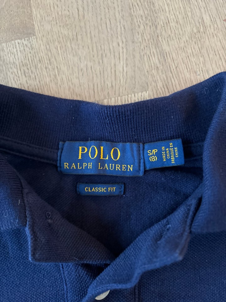 Polo t-shirt, Mørkeblå polo fra