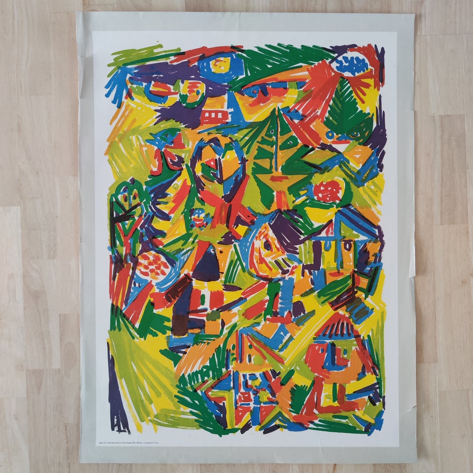 Plakat Asger Jorn b: 62 h: 83