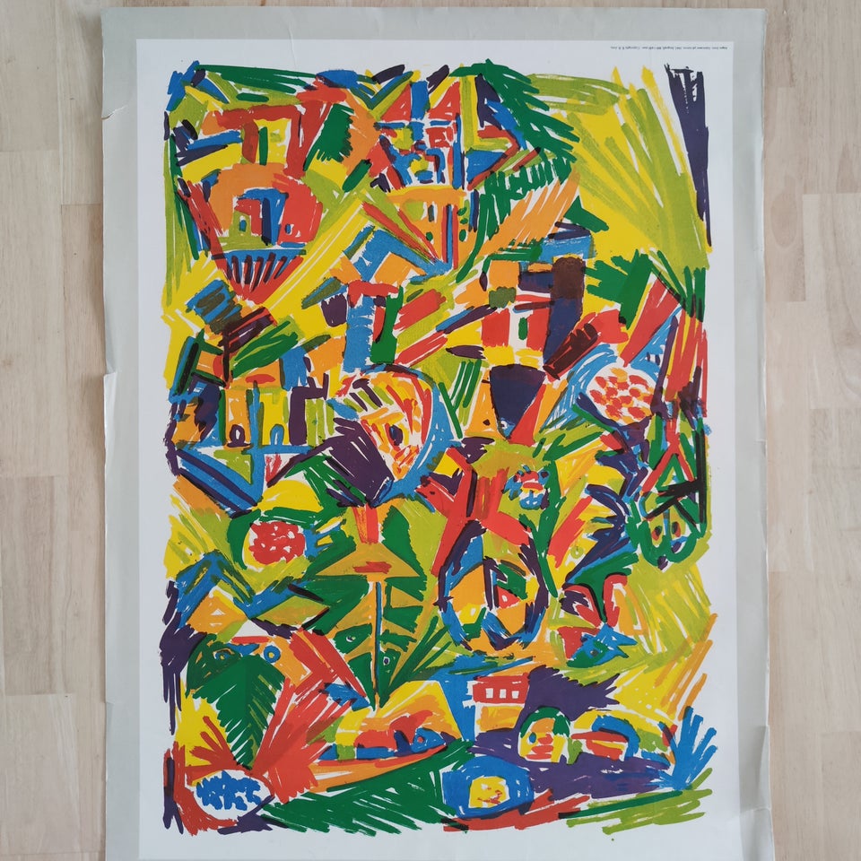 Plakat Asger Jorn b: 62 h: 83