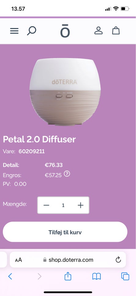 Diffuser, doTERRA