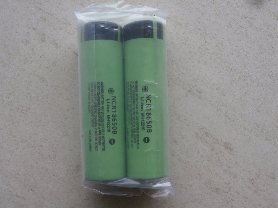 Batterier NY 18650 Li-Ion 3400mAh