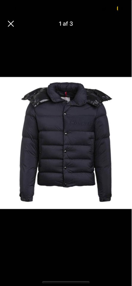 Dynejakke str M Moncler