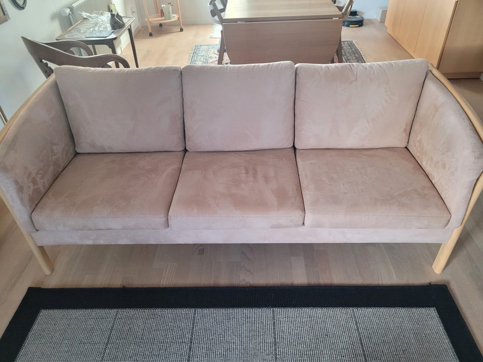 Sofa, alcantara, 3 pers.