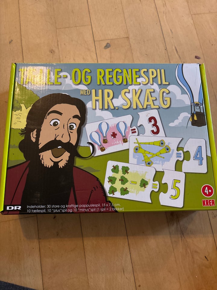 Tælle og regne spil med hr skæg ,