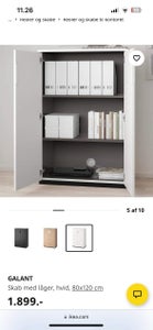 Andet skab Ikea galant b: 80 d: 45