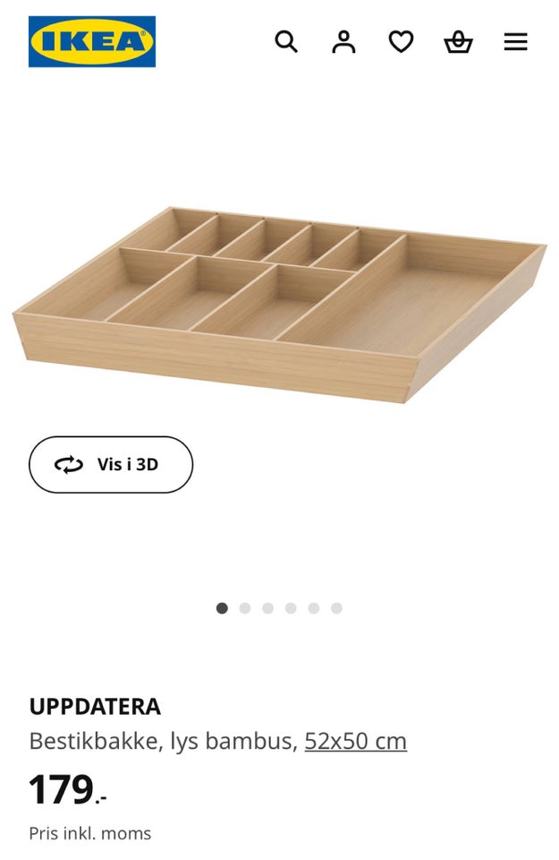 Bestikbakke, IKEA