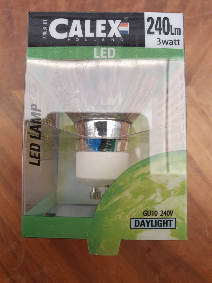 LED, Calex LED pære GU10 / 3W / 240Lm /