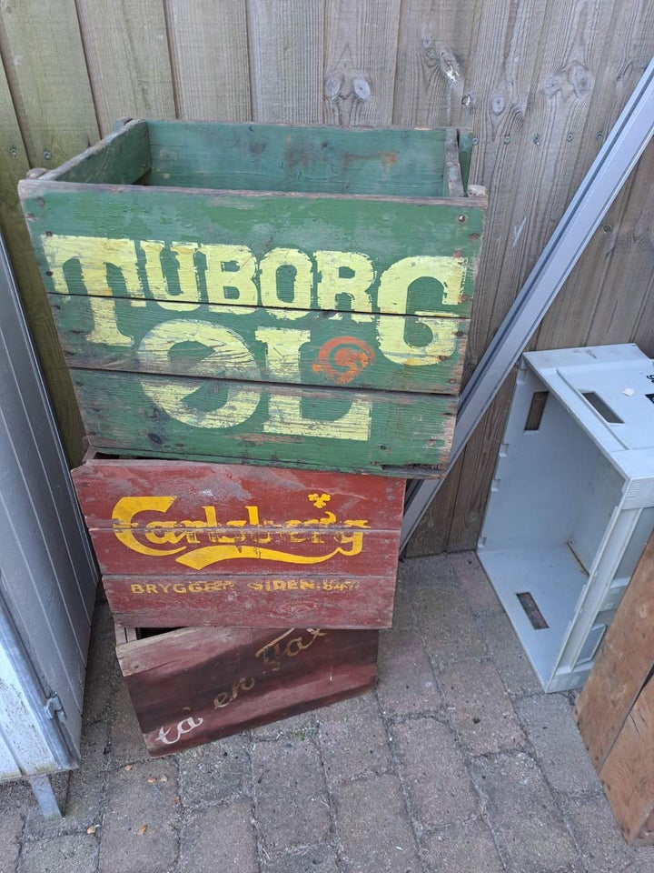 Ølkasse, Gl. Ølkasser Tuborg