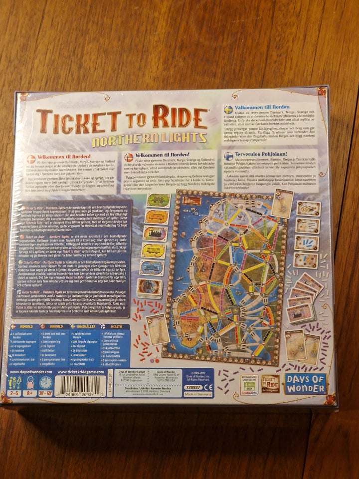 Ticket to Ride: Northern Lights