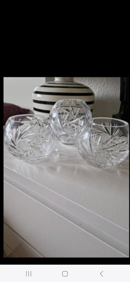 Vase, CRYSTAL KUGLER VASE, Crystal