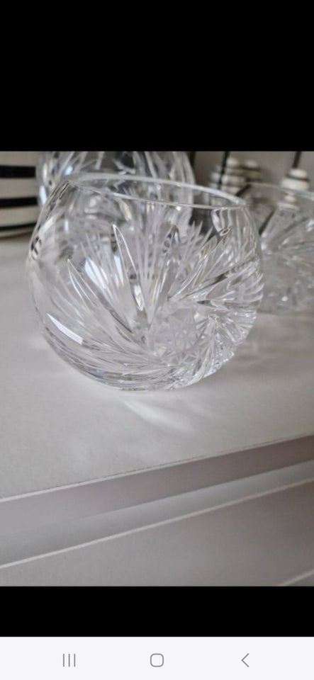 Vase, CRYSTAL KUGLER VASE, Crystal