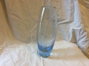 Glas Torpedovase akva 