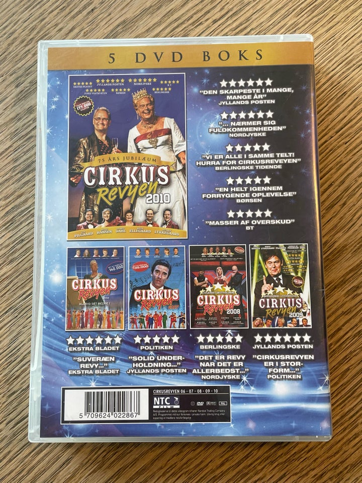 Cirkus Revyen 2006-2010 (5DVD),