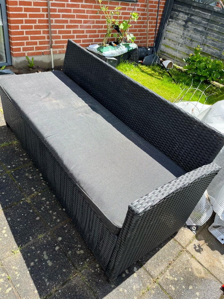 Havesofa Bilka Raten sort