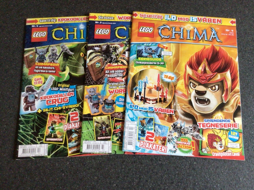 Lego Chima blad, Tegneserie