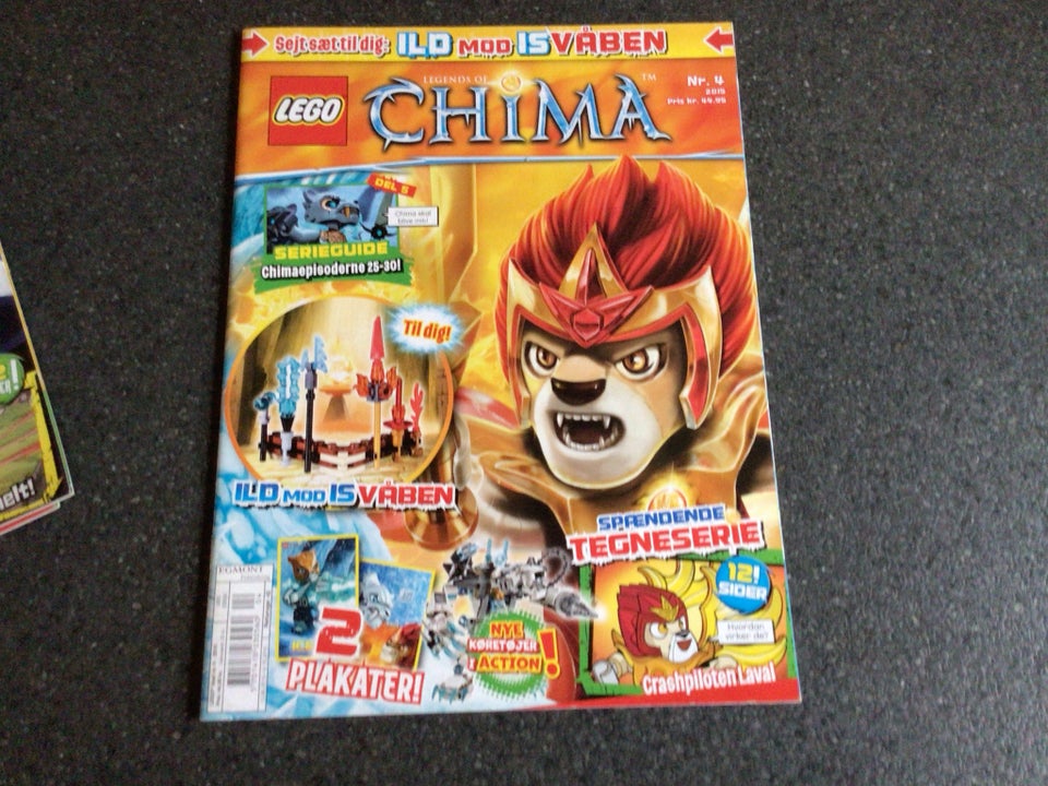 Lego Chima blad, Tegneserie