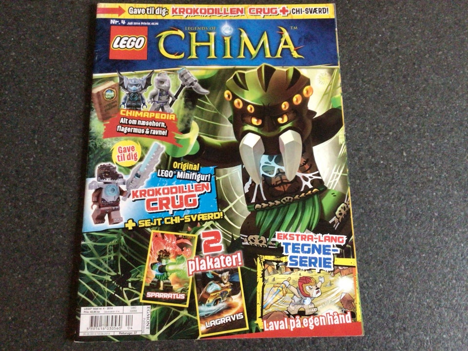 Lego Chima blad, Tegneserie